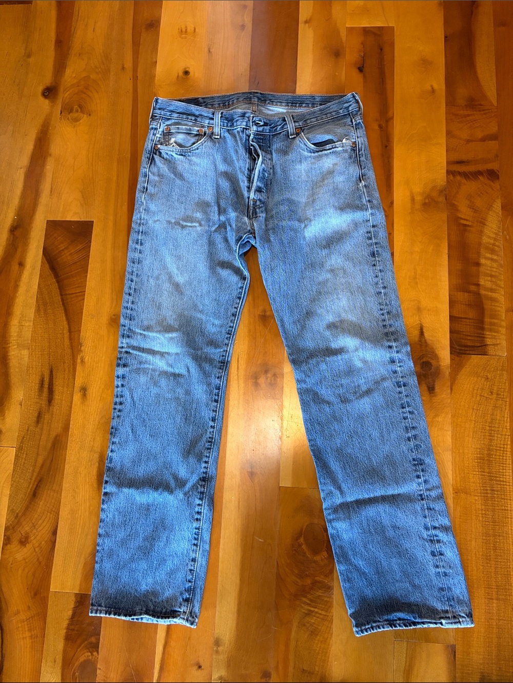 Levi Mens 36x34 Straight Jeans